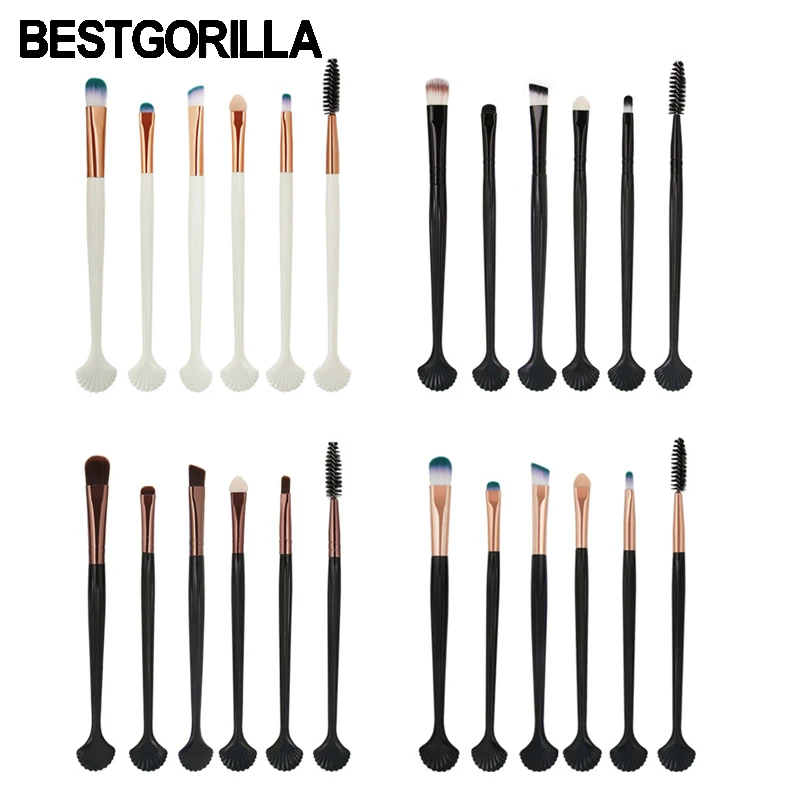 Новинка 6 шт./компл. кисть для теней век набор кистей макияжа Косметическая основа