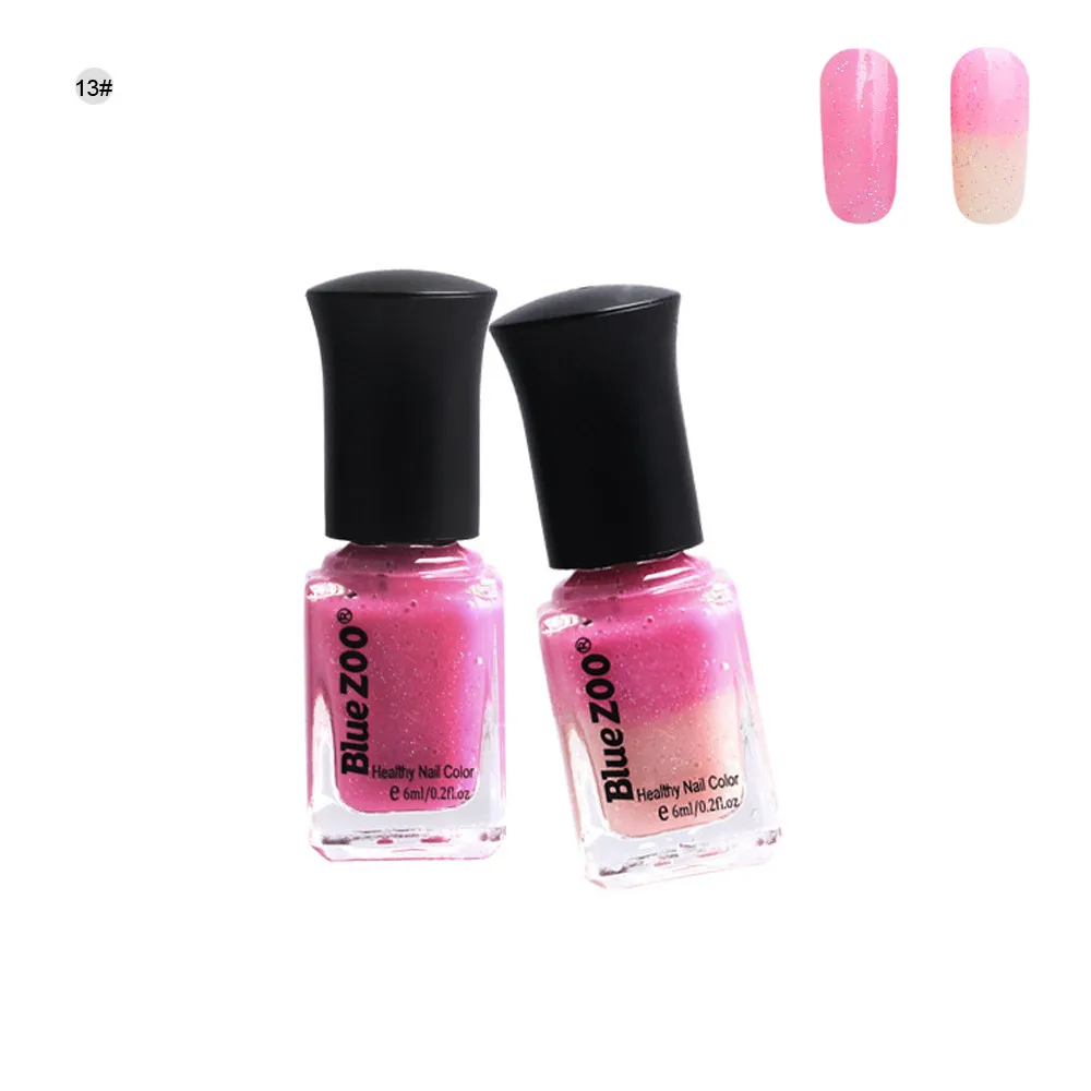 6 мл Температура Хамелеон Термальность изменить Цвет Soak Off ногтей UV LED-польский