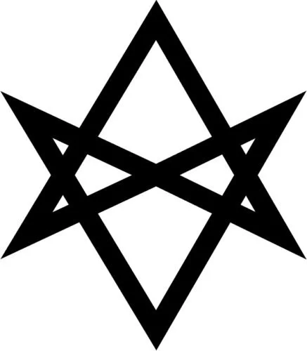 

Thelema sigil vinyl decal window sticker religion Occult Aleister Crowley 15cm