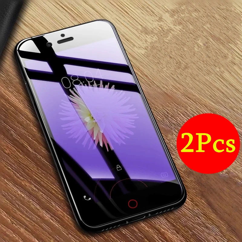 2 шт./лот, полностью закаленное стекло для zte Nubia Z17 Mini 9 H, Защитное стекло для экрана для zte Nubia Z17 mini, анти-Blu-Ray стекло 5,2 дюймов