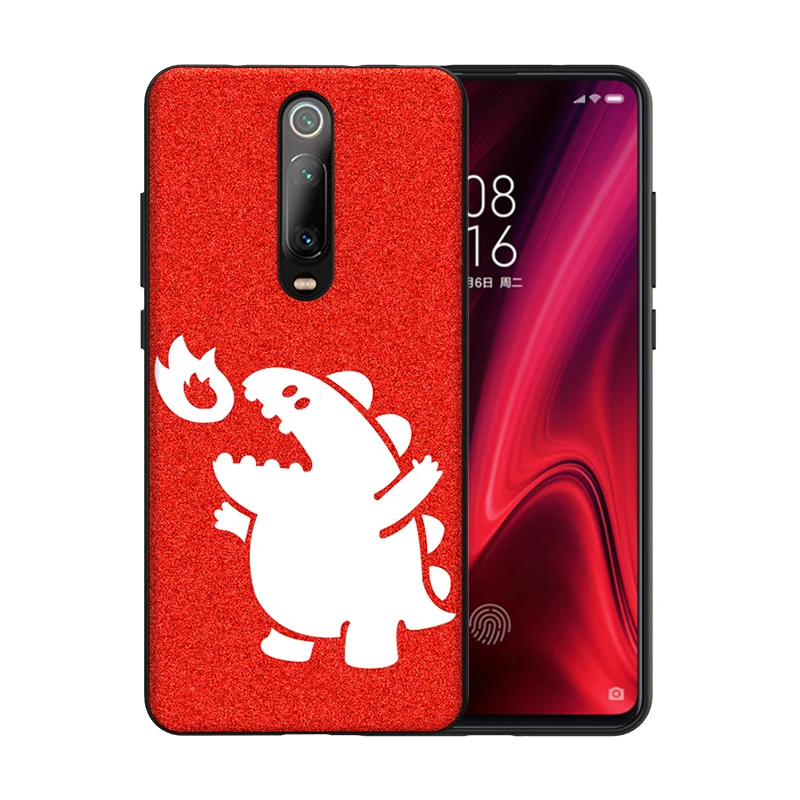 Чехол для Xiaomi mi 9 T, глобальная версия, Спортивная уличная культура, кожаный защитный чехол на заднюю панель для Red mi K20 Pro 9T Pro, чехол - Цвет: Красный