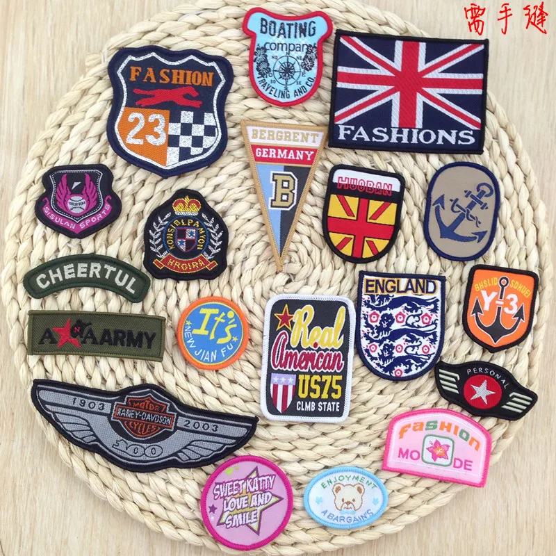 19 видов тканевая наклейка для ремонта одежды|badge badges|cloth badgesbadge cloth |