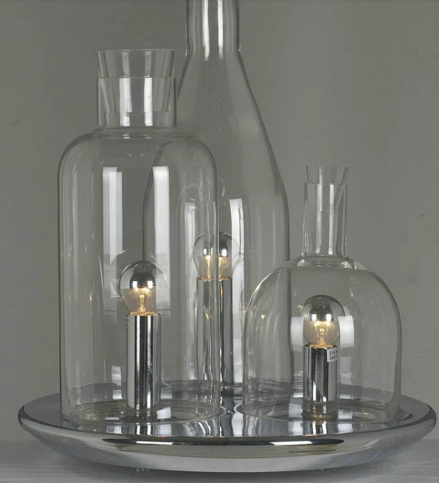 Современная светодиодная настольная лампа 3 шт. прикроватная для бутылки