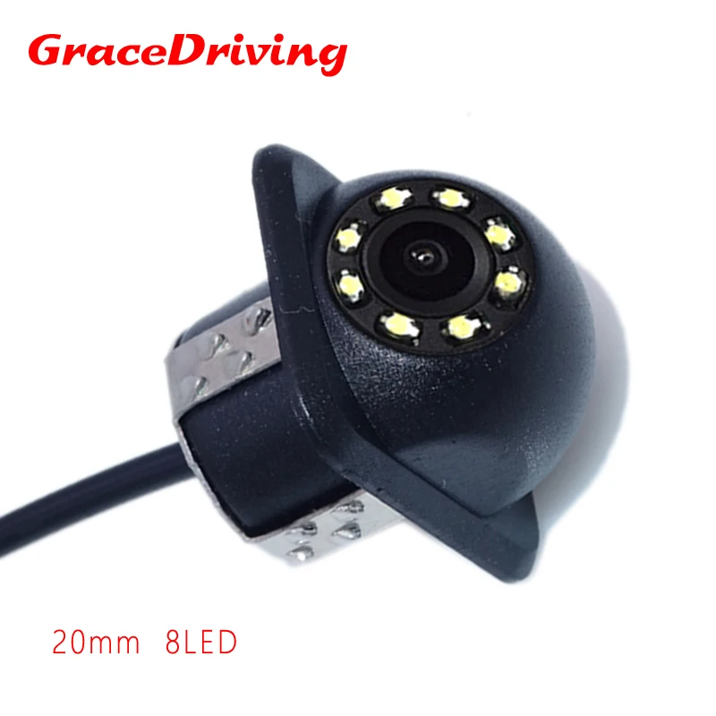 

Free Shipping Universal Parking Reverse Backup Camera HD Waterproof 170 Dgree Night Vision Rear View Camera Promotion