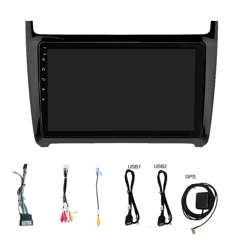 Android 8 1 Автомобильный мультимедийный dvd плеер для volkswagen Polo с Автомагнитола и gps