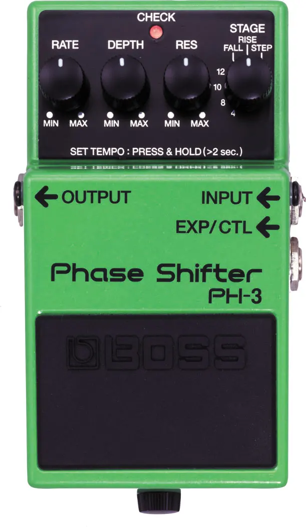 Boss PH-3 фаза переключения гитарных эффектов Педаль комплект с выбор, полировочная ткань и струны намотки