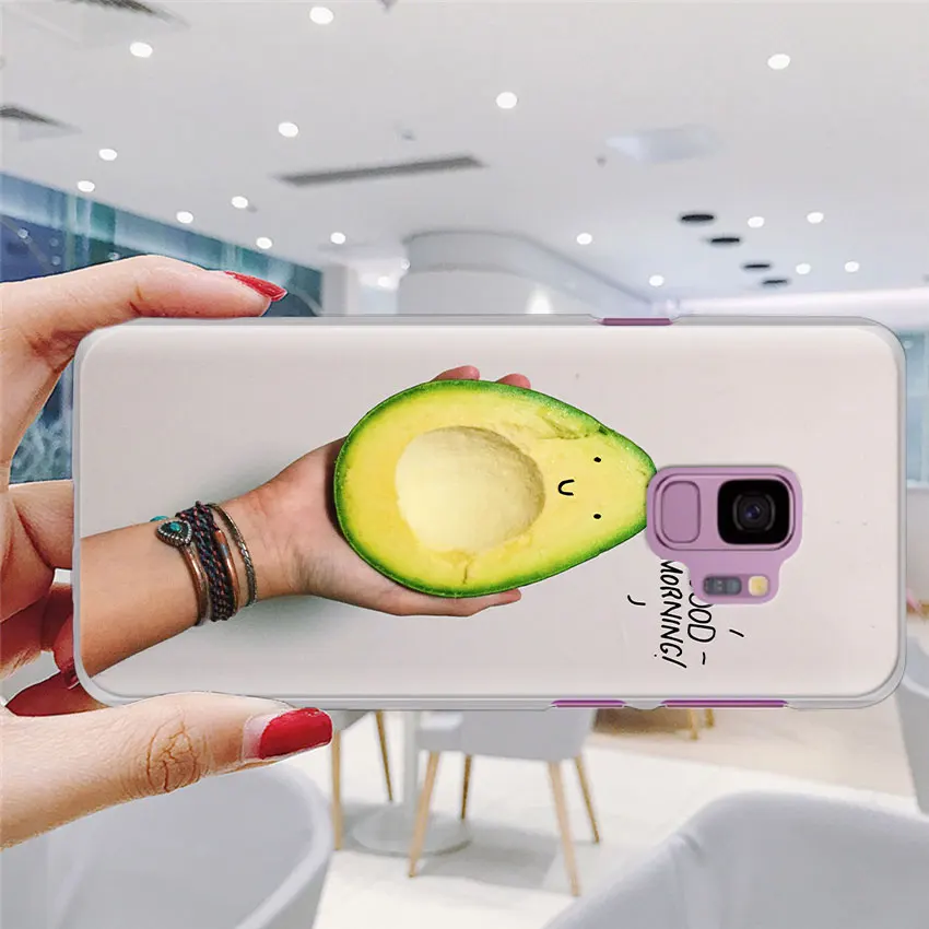 Забавные Tumblr авокадо чехол для телефона для samsung Galaxy S10e S10 плюс S7 S8 S9 Plus, Note 8, 9, 10, плюс S10 5G M20 M30 жесткий чехол Coque