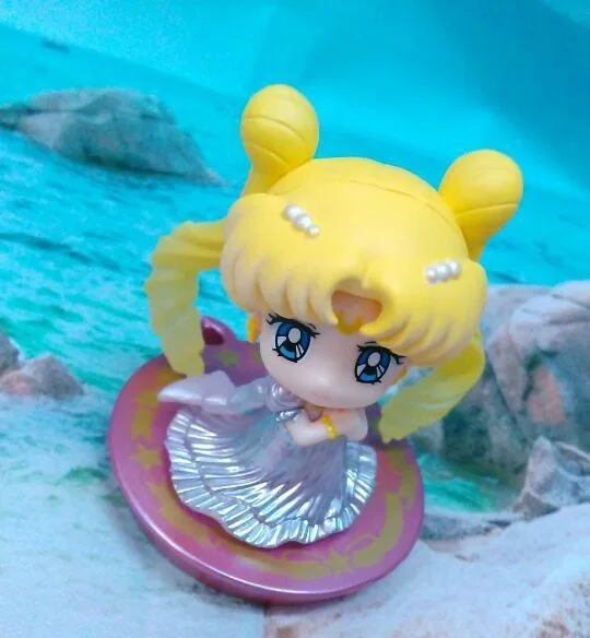 Новое поступление 10 см March Hare Sailor Moon Q водный лед на свадьбе платье благородная