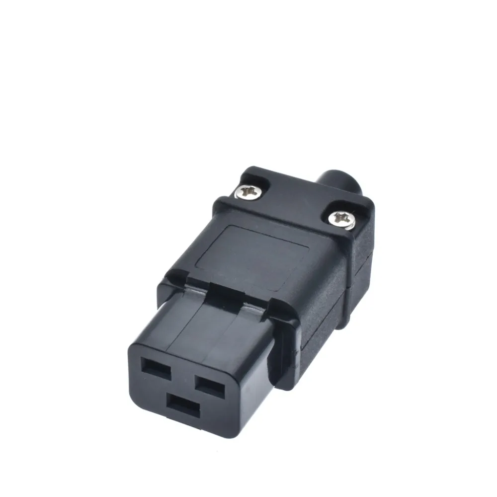 PDU 16A 250VAC IEC 320 C19 штекер сделай сам многоразовый разъем гнездовой 16A|connector iec|connector