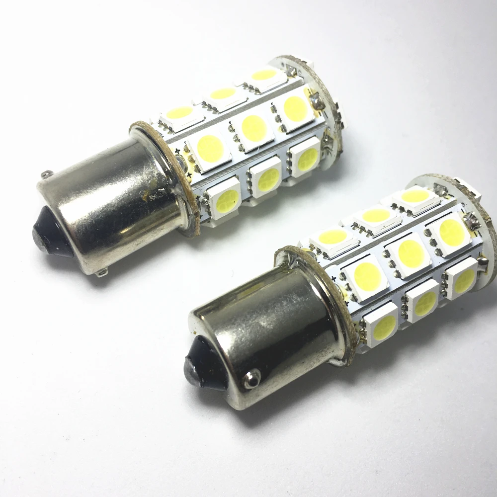 2 шт. led 1156 BA15S P21W 33 SMD 5630 5730 LED Автомобильный резервный свет белый красный желтый