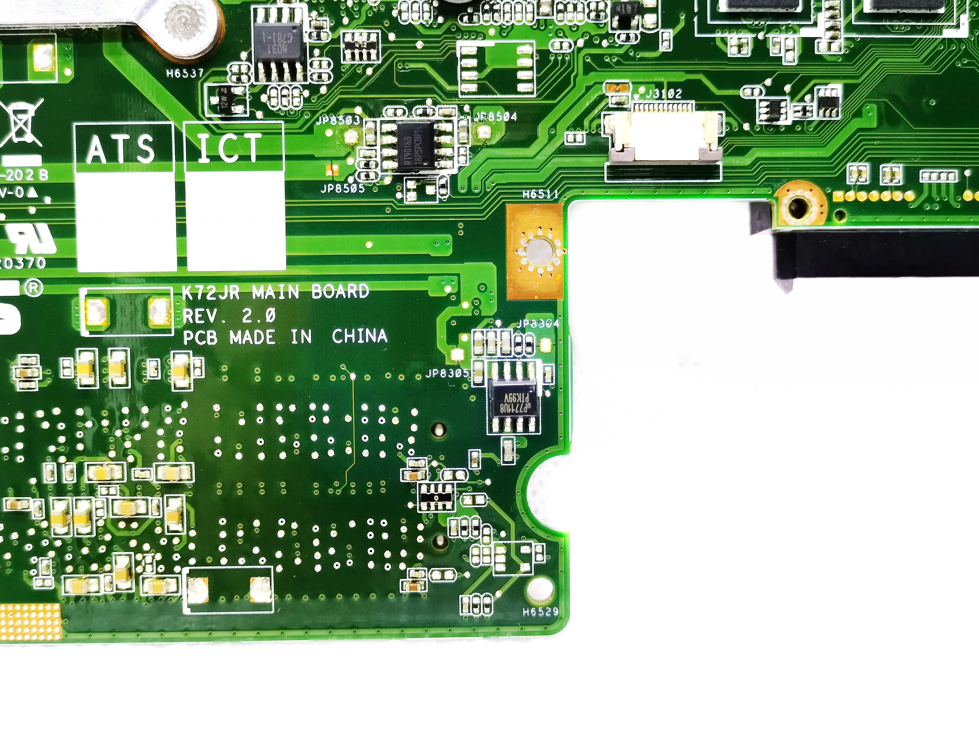 Оригинальная материнская плата для ноутбука ASUS K72JK K72JR HD5145 1 ГБ HM55 REV 2 0