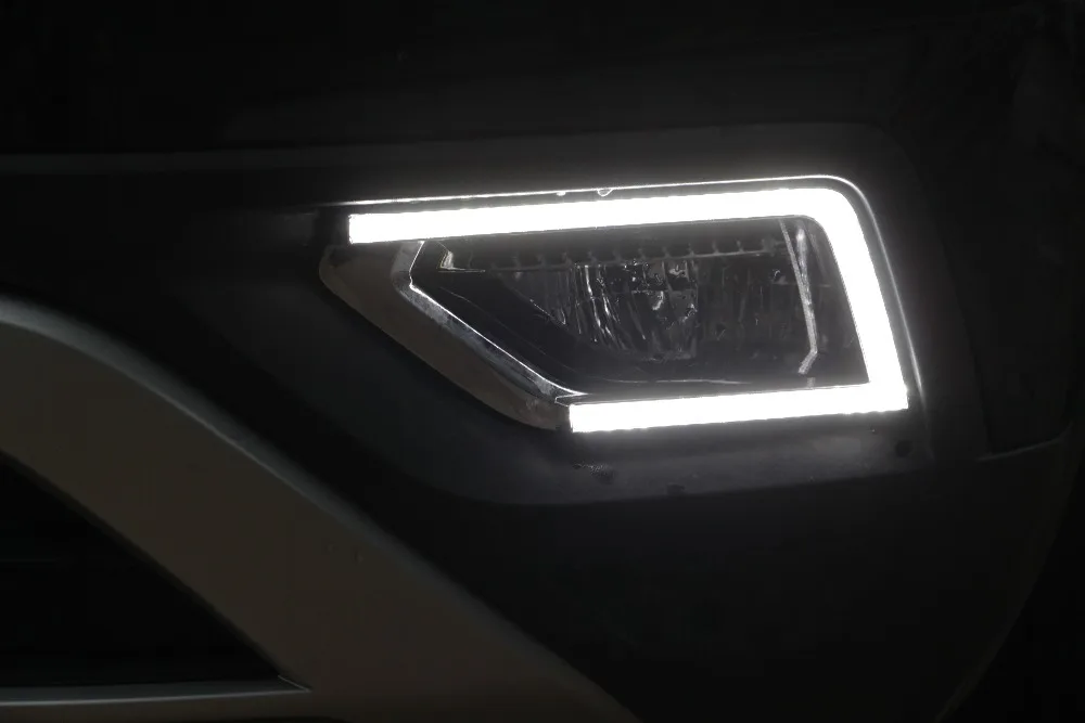 Osmrk led drl Дневной ходовой светильник для Volkswagen teramont-18 atlas, беспроводной переключатель, желтый указатель поворота, функция dim