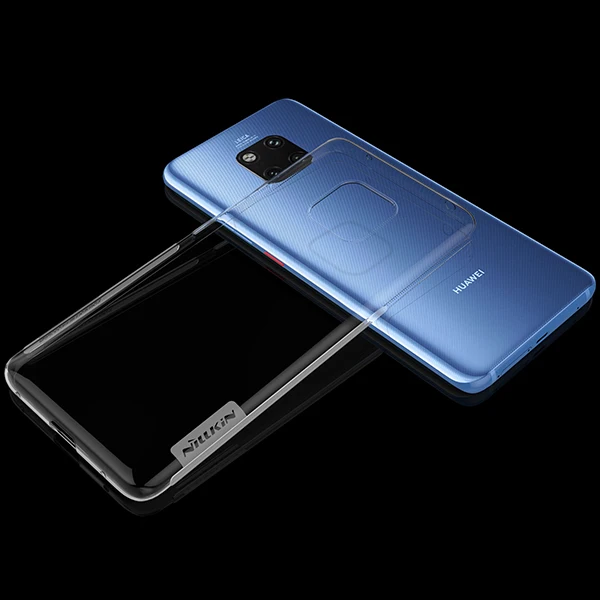 Clear Прозрачный чехол Nillkin для huawei mate 20 pro, чехол для телефона, прозрачный гибкий силиконовый чехол для huawei mate 20 20pro, тонкий чехол из ТПУ - Цвет: Clear