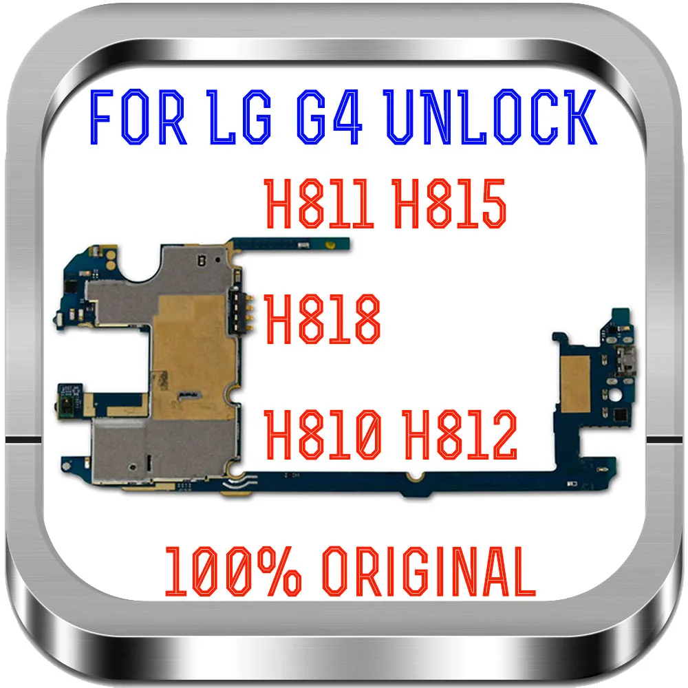 Разблокированная материнская плата 32 Гб материнская плата для LG G4 H811 H815 H818 H810 H812 материнская плата с чипами Android система для замены