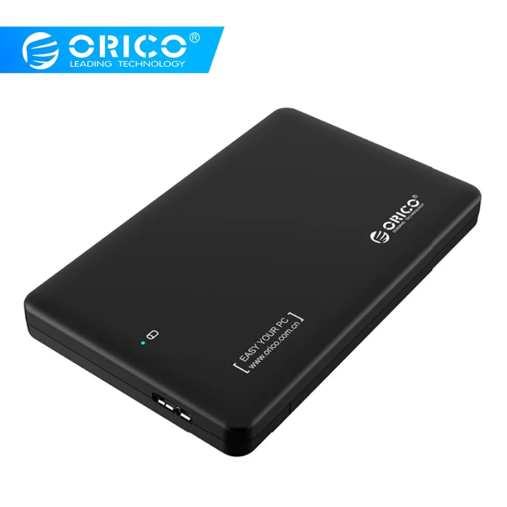 Корпус для жесткого диска ORICO 2599US3 Sata к USB 3 0 HDD Case Tool Free 7 мм/9 5 мм 2 дюйма и SSD до ТБ