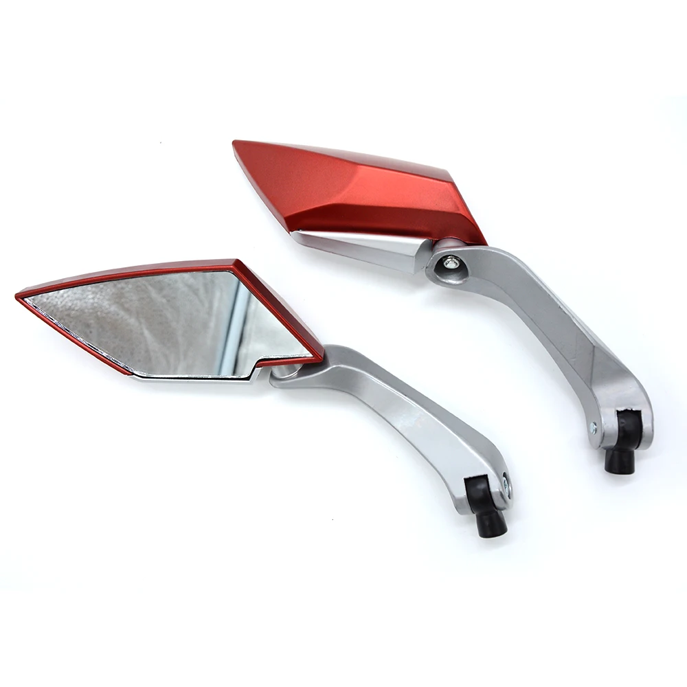 Универсальные боковые зеркала для мотоцикла с алмазным покрытием 2 шт. 8 мм 10