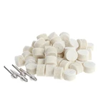 Полировальный фетровый шлифовальный круг BENGU, 50 шт., 13 мм, 25 мм + 4 хвостовика 3,15 мм