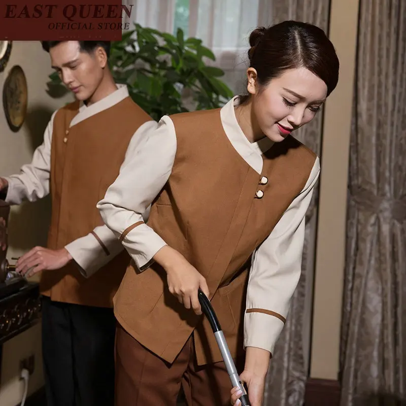 Ресторан униформа официантки s Отель новый дизайн для официантов NN0172 W|restaurant waitress