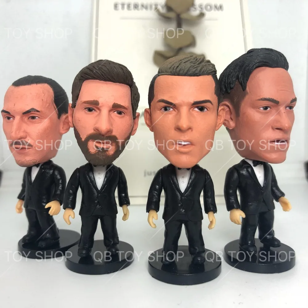 Фигурка Soccerwe Футбольные Звезды ирахимович Неймар Роналду подвижные суставы