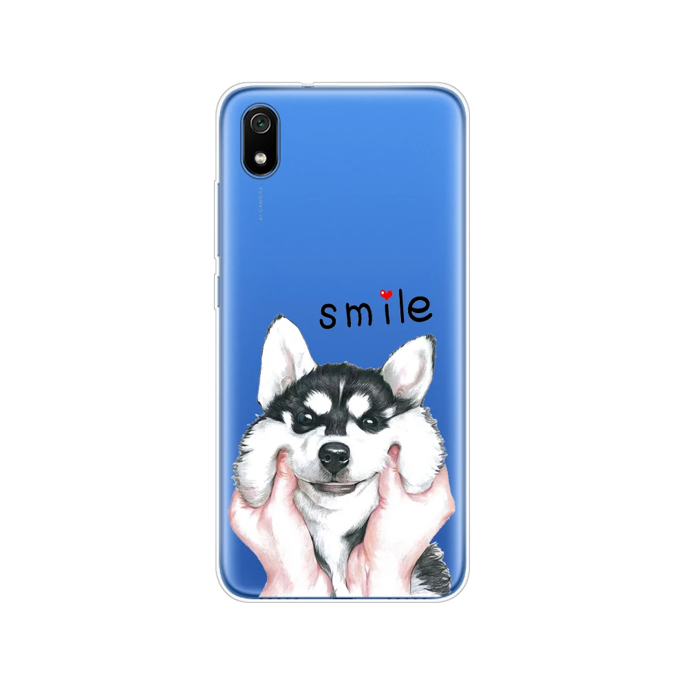 Чехол для xiaomi redmi 7a чехол coque oft tpu задняя силиконовая крышка для redmi 7 a бампер hongmi 7a copas кожа Ударопрочный fundas - Цвет: 10612