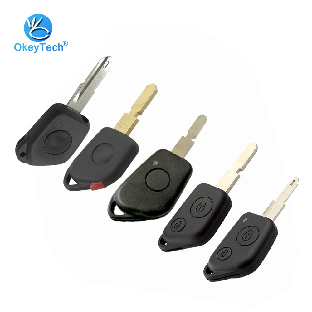 Автомобильный ключ OkeyTech для Peugeot 307 206 407 308 3008 208 508 2008 llve чехол-накладка держатель 1/2