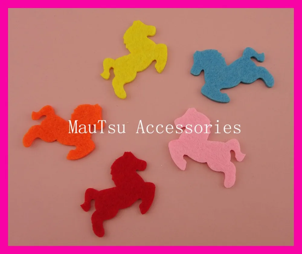 Детская разноцветная нашивка в лошадью с аппликацией аксессуары для детской