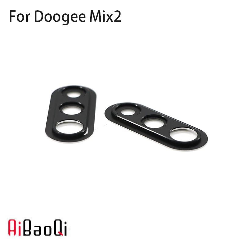 AiBaoQi новая качественная задняя камера стеклянная рамка для Doogee Mix 2|Шлейфы