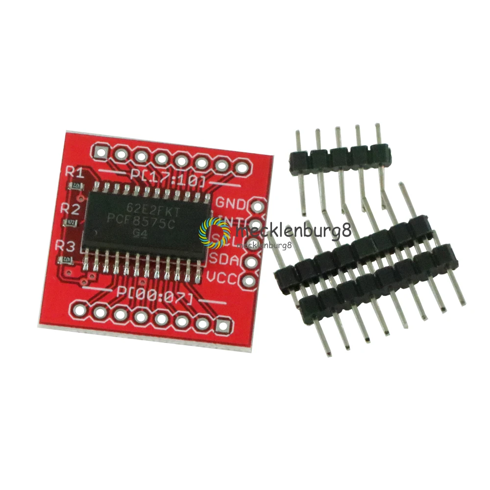 1 комплект PCF8575 PCF8575C IIC I2C модуль расширения ввода/вывода с контактами 16 бит 400 кГц