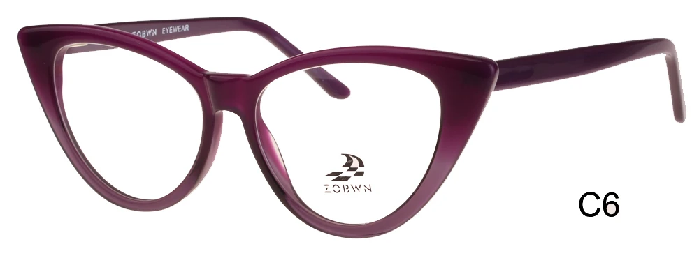 ZOBWN кошачий глаз очки женские traval gafas модные стеклянные женские очки Рамка Lunettes armacao очки de grau feminino