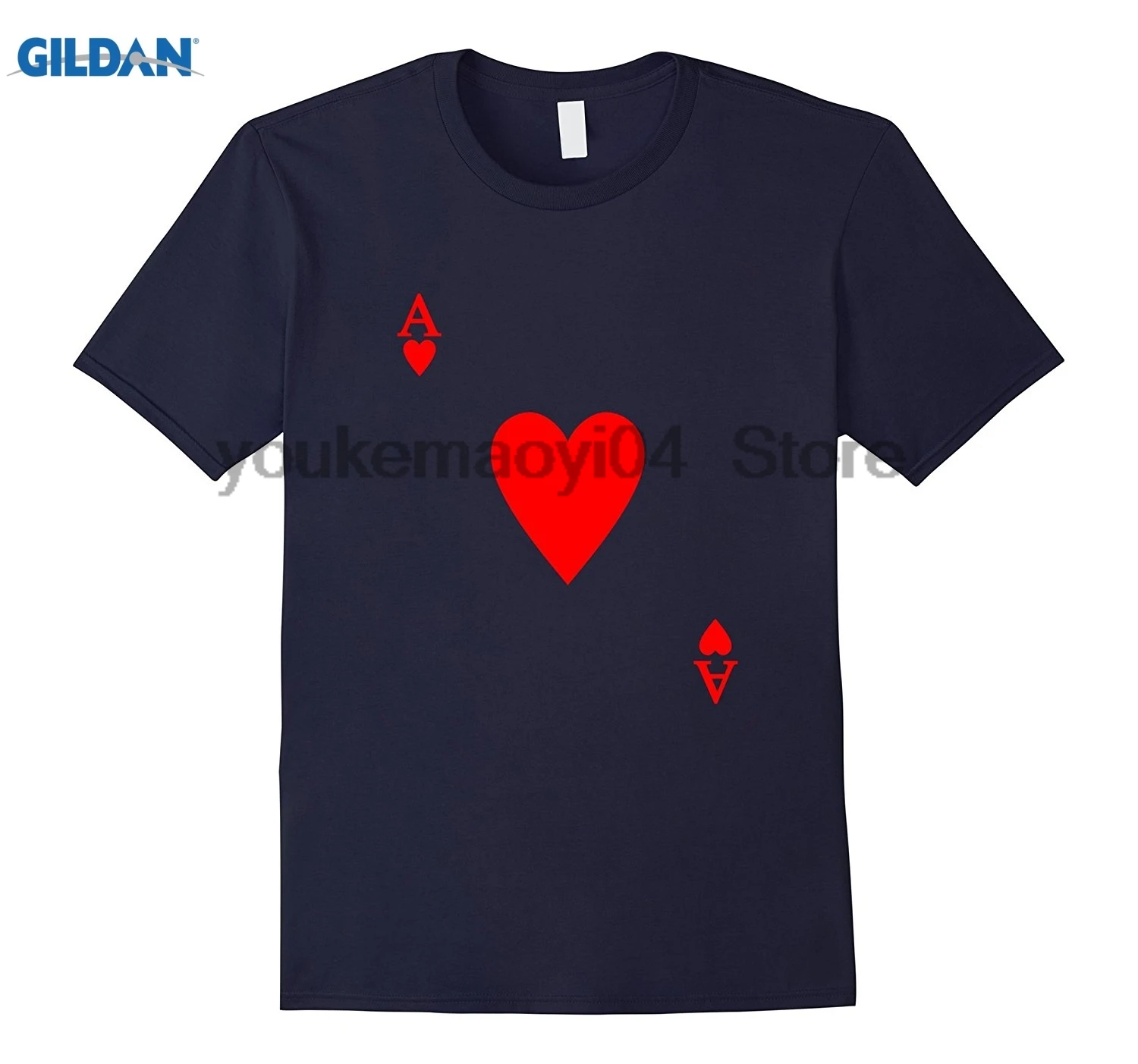 Футболка GILDAN Ace Of Heart|Мужские футболки| |