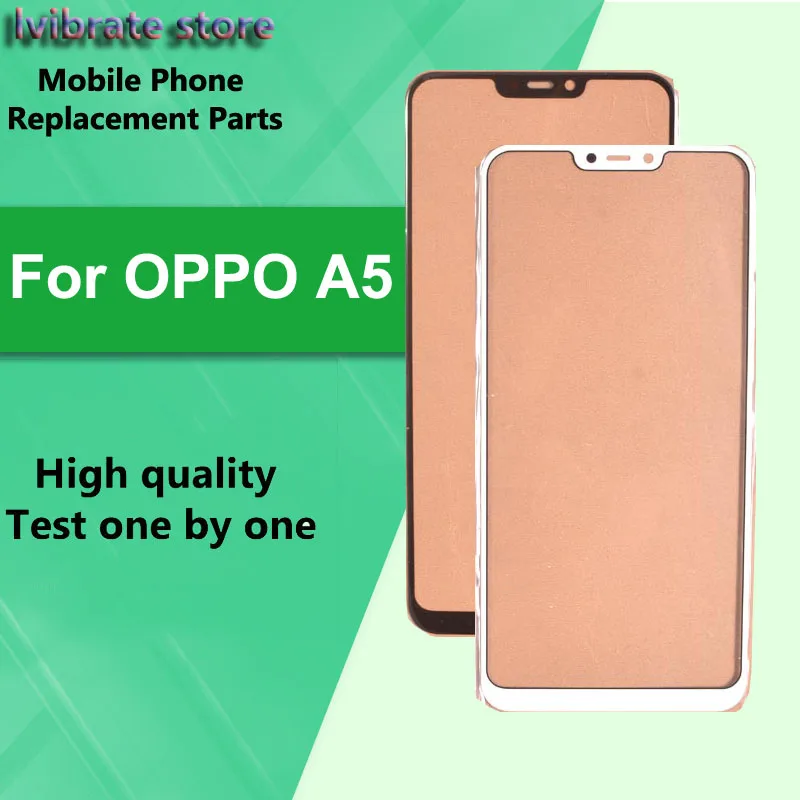 

Для OPPO A5 переднее внешнее стекло объектив сенсорная панель экран для OPPO A 5 ЖК Сенсорное стекло OPPOA5 сенсорный экран дигитайзер для OPPO A5