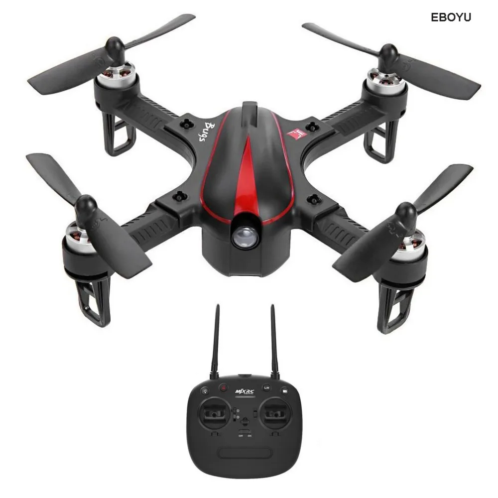 MJX B3 Mini Bugs3 2 4G гироскоп бесщеточный двигатель RC гоночный Дрон угол/Acro режим