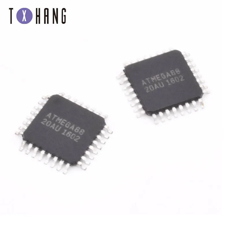 10 шт. ATMEGA88 20AUR 20AU TQFP32 в наличии|Интегральные схемы| |