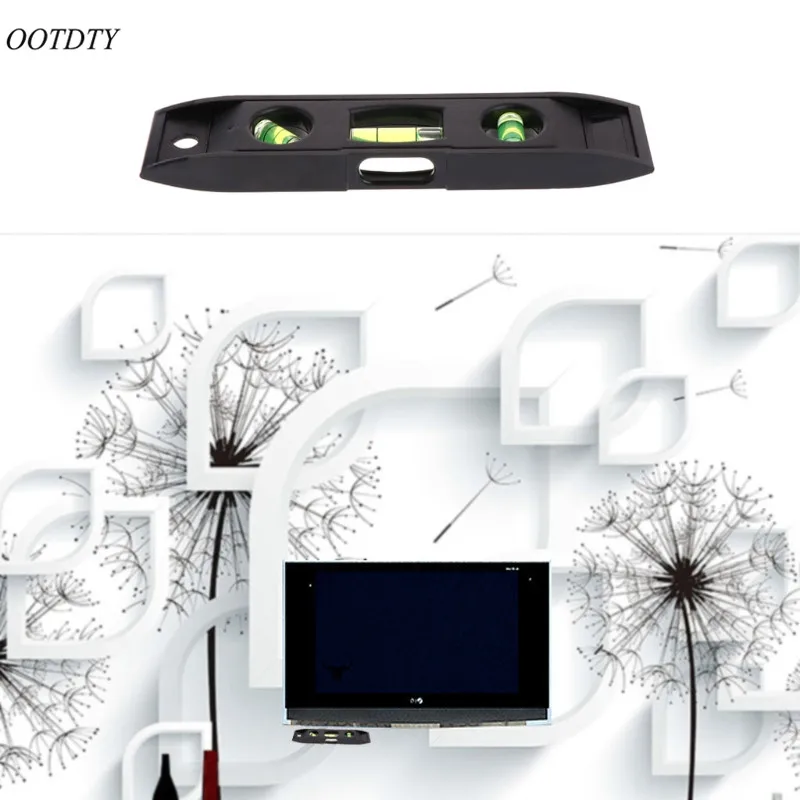 OOTDTY 15 см Spirit Level 3 Bubble Torpedo магнитный инструмент для измерения уровня