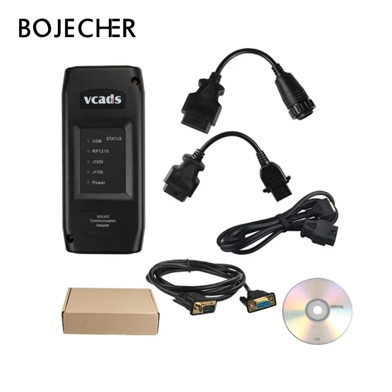 VCADS Pro 2 40 для Volvo грузовик диагностический инструмент с несколькими языками по DHL