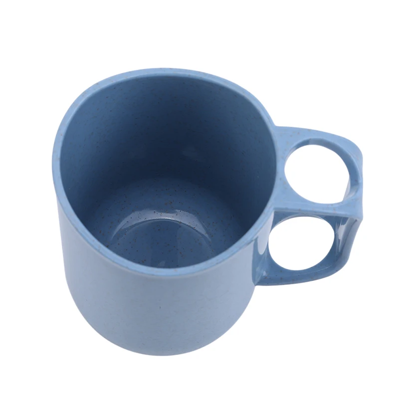 Круглые чашки для воды чашка держатель зубной щетки с ручкой Ванная комната мыть