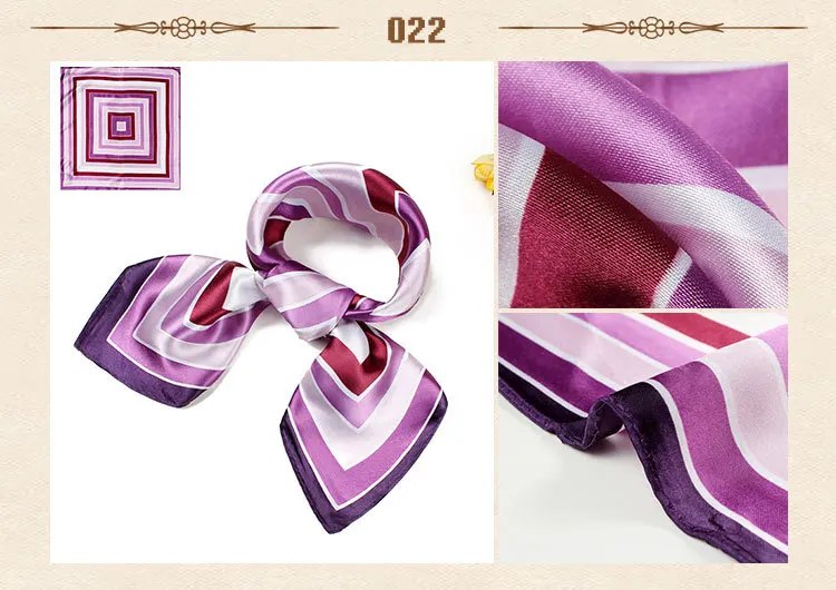 Маленький квадратный шелковый шарф шейный платок лидер продаж офисная одежда
