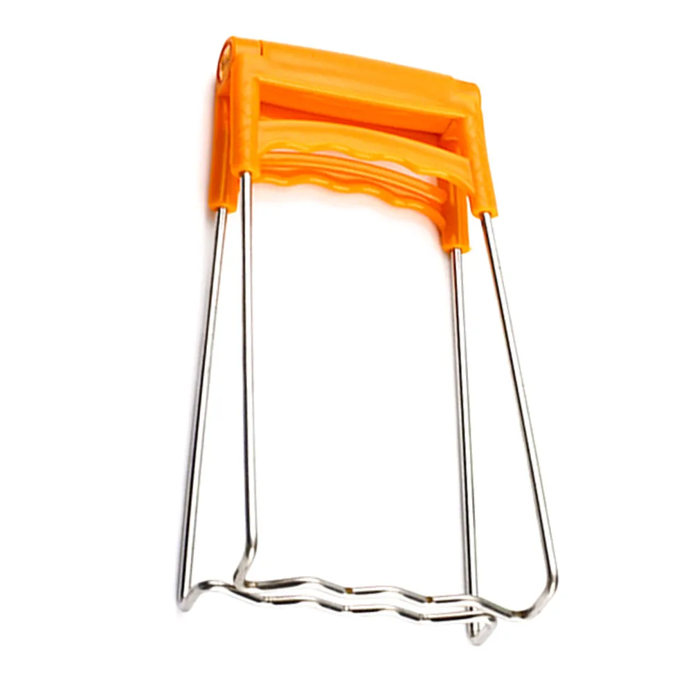 Анти горячий Складной Гибкий операции полезный горшок блюдо держатель из