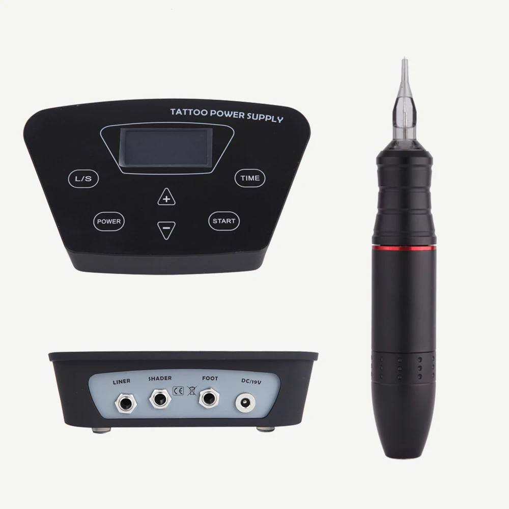 Biomaser K2-CTG-001-Black тату-машинка, Набор Интеллектуальных Цифровых тату-машин для перманентного макияжа