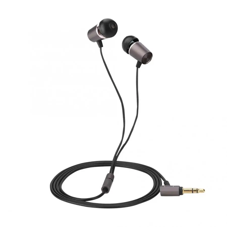 3.5mm Stereo Earphone Noise Cancelling Hi-Fi In-Ear Earbuds Music Earphones Mobile Phone Headset | Электроника