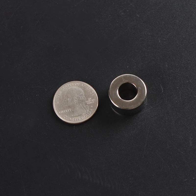 Мощный магнит ndfeb постоянный Неодимовый кольцевой дверной магнитный держатель