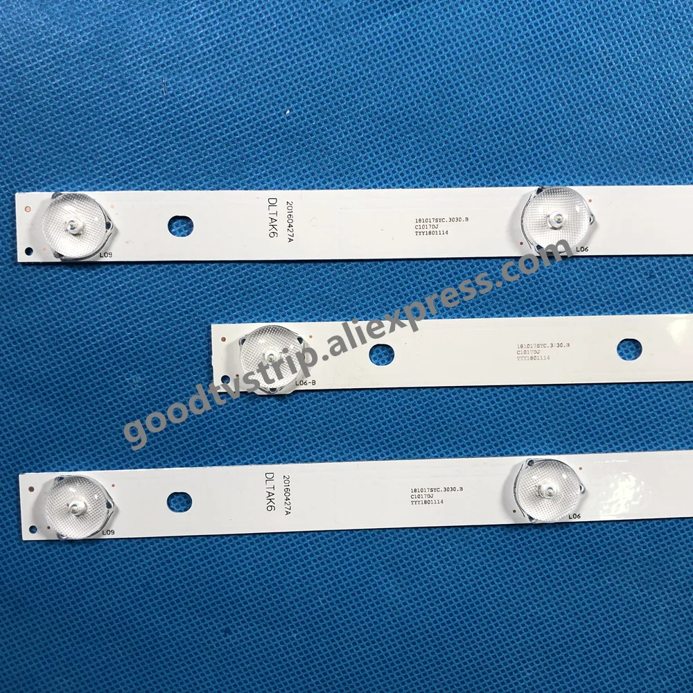 60 шт./лот 6/7 лампы 39 дюймов LED39C310B светодиодная подсветка для JS-D-JP3920-061EC JS-D-JP3920-071EC