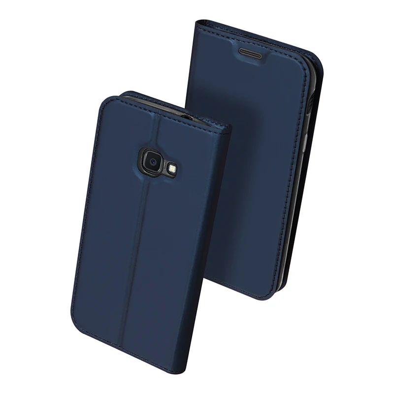 Для samsung Galaxy Xcover 4S Чехол Флип подставка Роскошный PU Кожаный противоударный