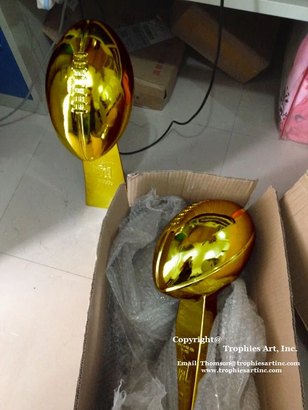 Супер Боул 50 й Golden Винс Ломбарди Трофи Ограниченные Праздновать Издание 18 К