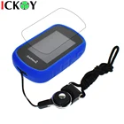 Защитный Синий чехол + черный съемный шейный ремешок с кольцом + Защита экрана для туризма ручной GPS Garmin eTrex Touch 25 35 35T