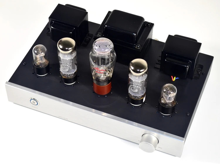 Новый AC220V / AC110V 10W + 6N9P EL34 ламповый усилитель односторонний звука класса A ручной