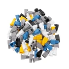 100 шт.лот сетевой штекер RJ45 разъем рельефные заглушки для кабеля Cat5 Cat6 Прямая поставка