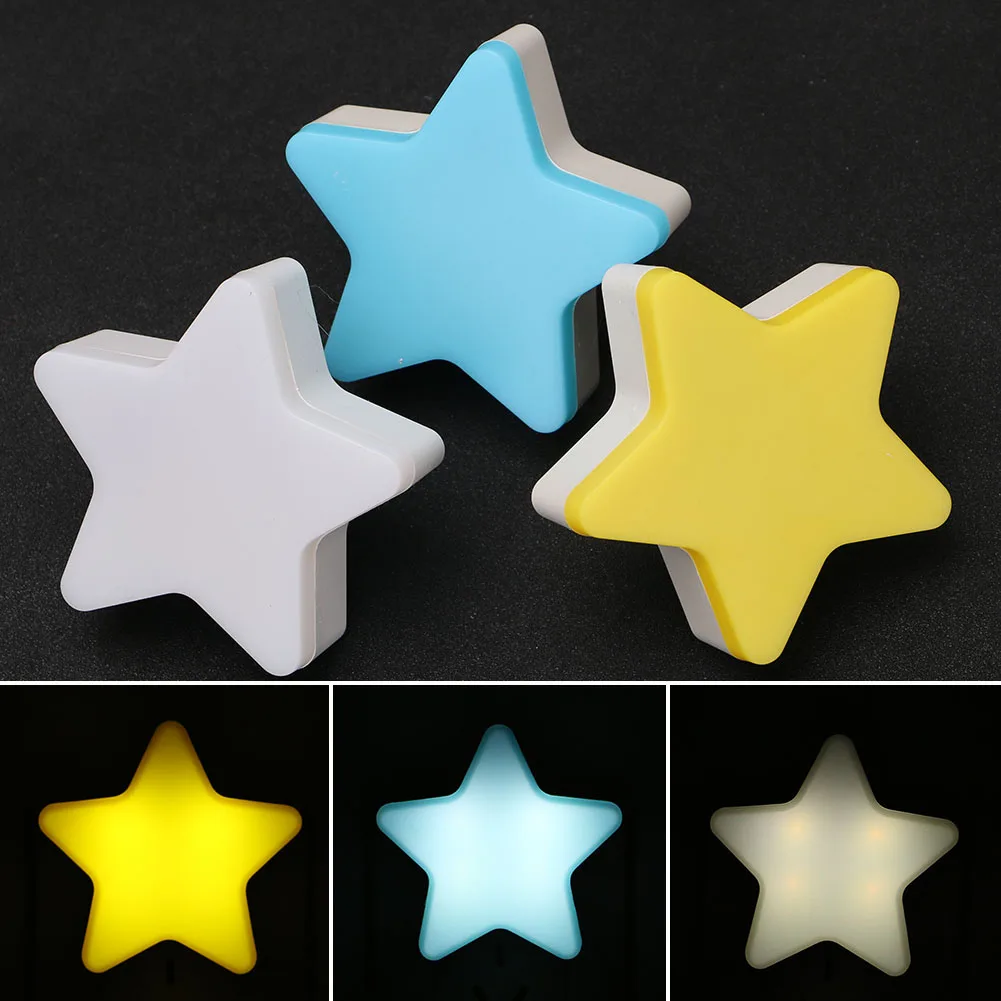 4 цвета авто свет Сенсор Smart Освещение Мини СВЕТОДИОДНЫЙ Ночник детский