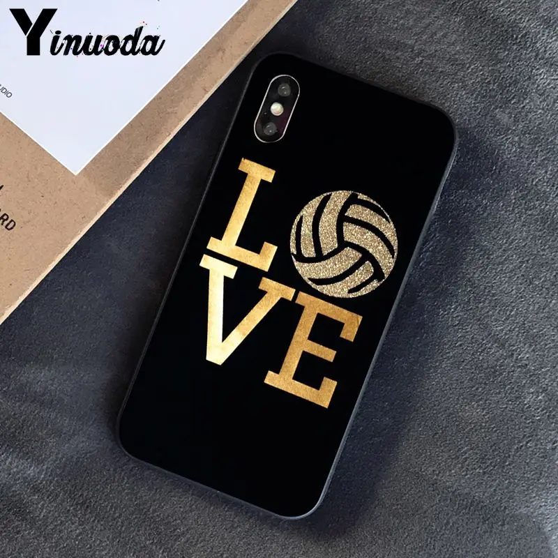 Yinuoda волейбольная роспись роскошный уникальный дизайн PhoneCase для iPhone 8 7 6 6S 6Plus X XS MAX 5 5S SE XR Fundas Capa