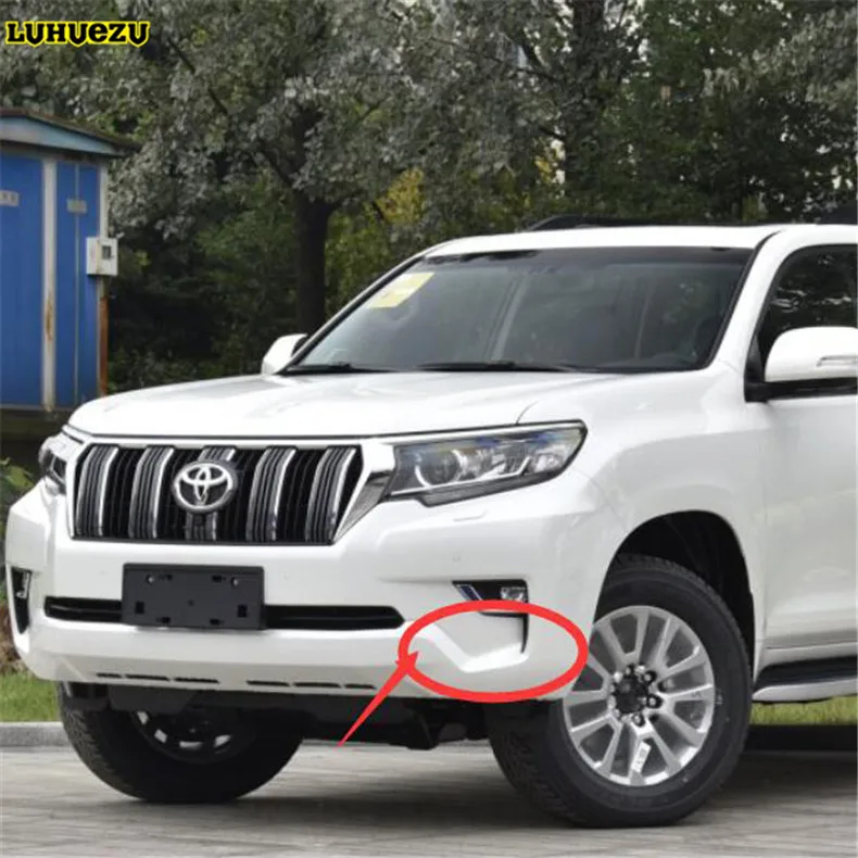 Luhuezu передняя противотуманная фара светильник Накладка для Toyota Land Cruiser Prado FJ 150
